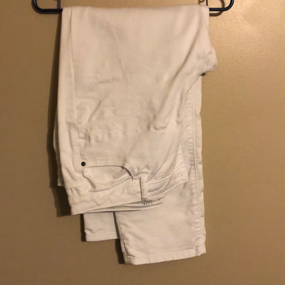 GUC Simply Vera Wang stretch denim Capri Sz 16